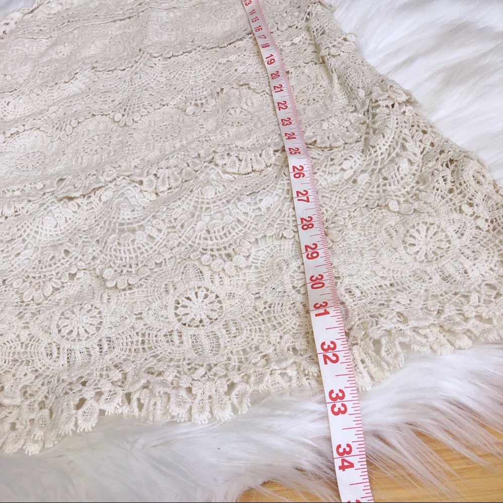 Urban Outfitters Staring at Stars Cream Dress M - Picture 5 of 8
